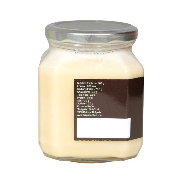 900 g Miel d'abeille fleur de colza crème, cru, non chauffé, sans sucre, non pasteurisée, sans additifs – Image 3