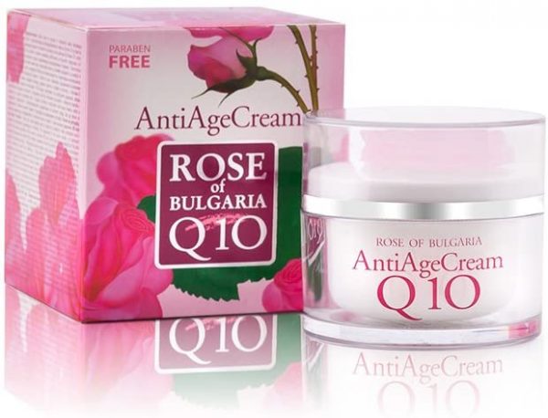 Crème Anti Age Q10 à la Rose - Rose of Bulgaria sans paraben