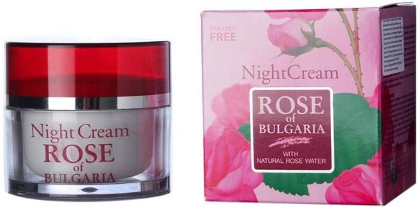 Crème de nuit avec eau de rose naturelle – Image 2