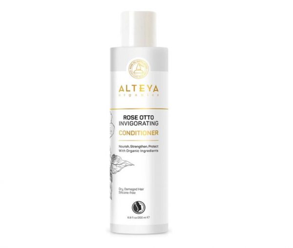 Alteya Organic Rose Otto Tonique revitalisant 200 ml - Cheveux secs et endommagés