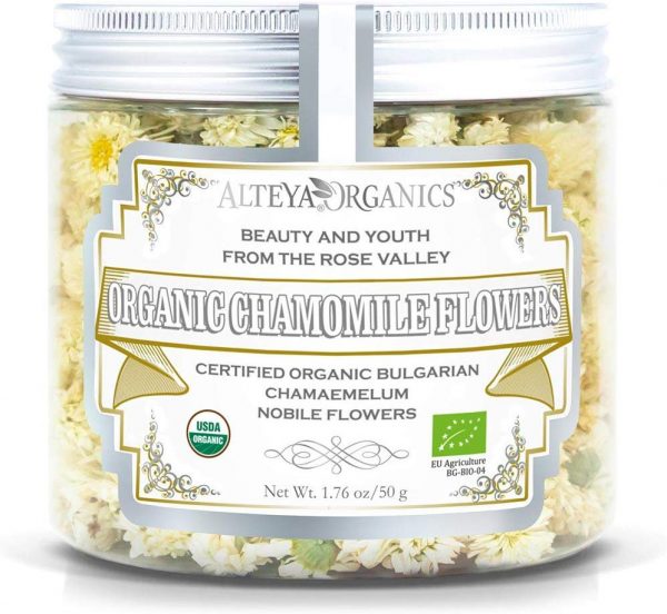 Alteya Organic Fleurs de Camomille Sèches Bio Infusion 50 gr - 100% certifies biologique