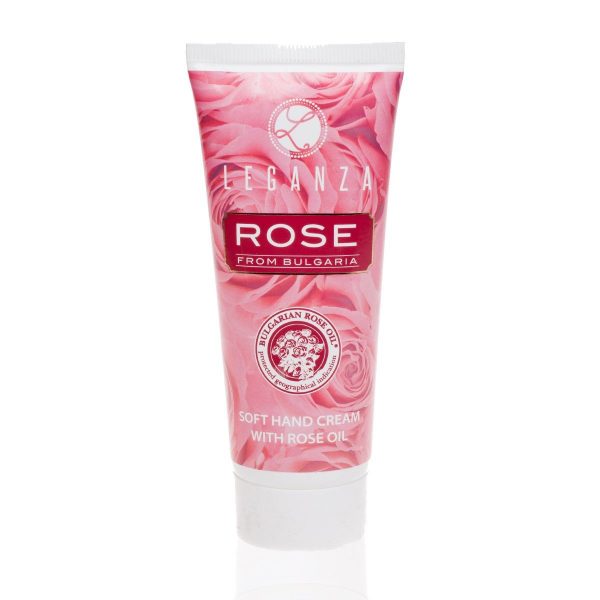 Crème douce de mains avec huile essentielle de rose de Bulgarie 75 ml