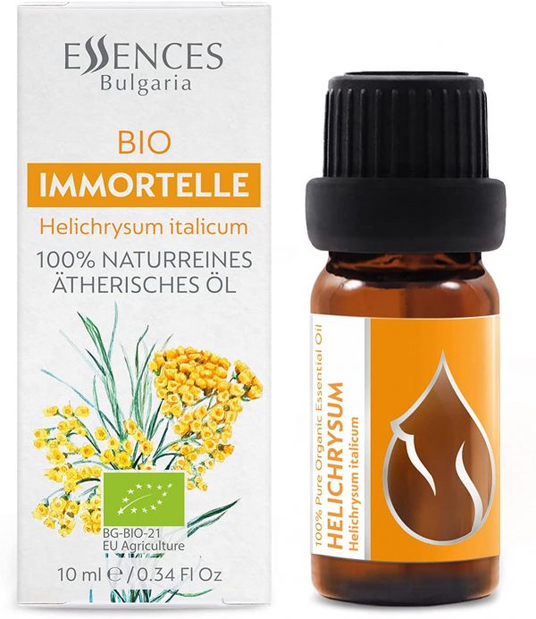 Huile essentielle bio d'Immortelle (Helichrysum italicum)