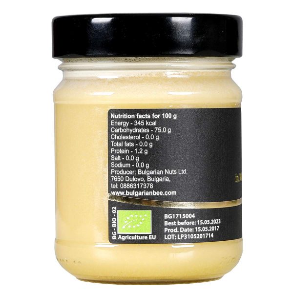 500 g Gelée Royale biologique au miel de fleurs et d'herbes de la forêt, la plus grande variété de fleurs vierges Bulgares – Image 2