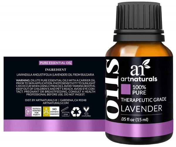 ArtNaturals 100% Pure Lavender Essential Oil - (.5 Fl Oz / 15ml) – Image 8