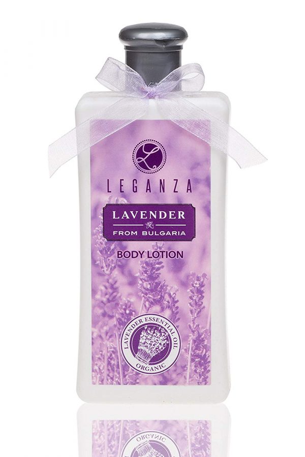 Leganza Lotion Corporelle Huile Essentielle de Lavande Bio et Acide Hyaluronique