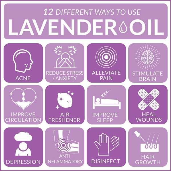 ArtNaturals 100% Pure Lavender Essential Oil - (.5 Fl Oz / 15ml) – Image 5