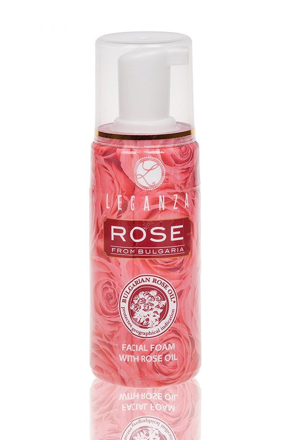 Leganza Nettoyant Visage Mousse Hydratante à l'huile Rose