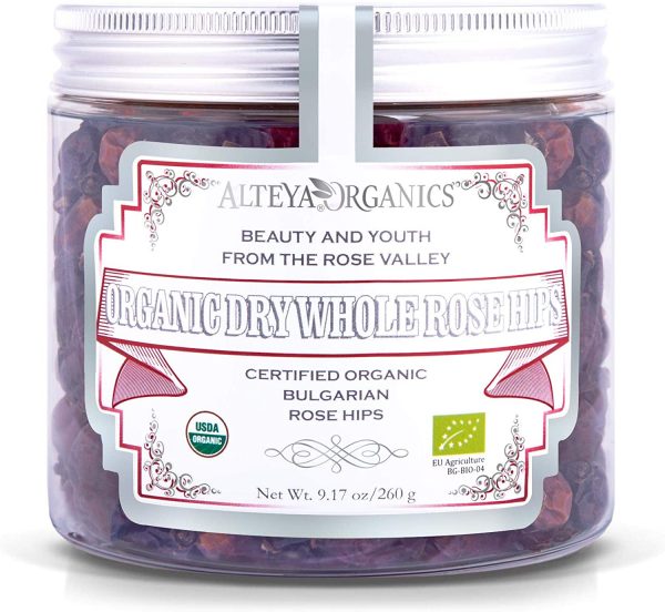 Alteya Organic Fruits de Rose musquée infusion 260 gr - 100% certifies biologique