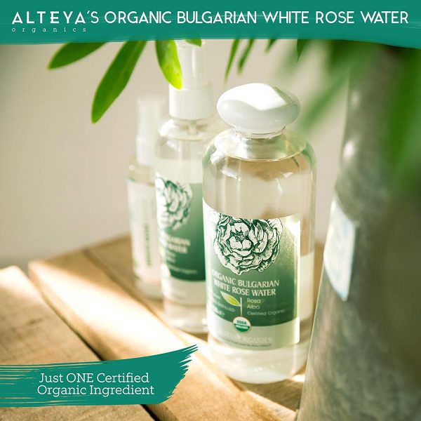 Alteya Organic Eau de Rose Blanche Bulgare 500ml – Image 8