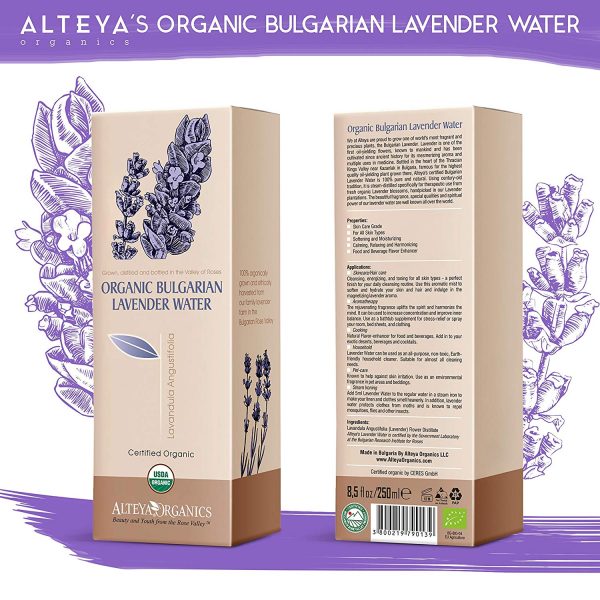 Alteya Organic eau de lavande 250ml - Certifiée 100% organique – Image 2