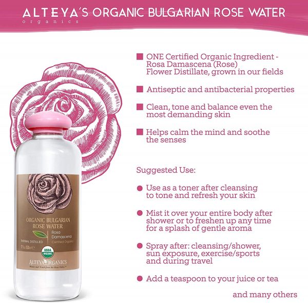 Alteya Organic Eau de Rose Bulgare 500ml – Image 6