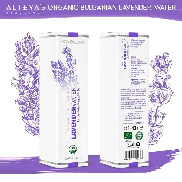 Alteya Organic eau de lavande - Pulvérisation 100ml - Certifiée 100% organique – Image 6