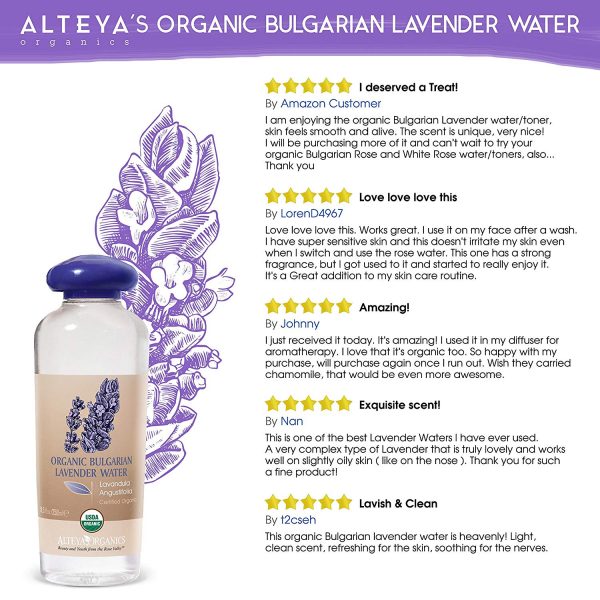 Alteya Organic eau de lavande 250ml - Certifiée 100% organique – Image 7