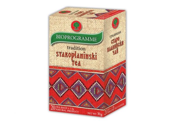 STAROPLANINSKI Tea - Thé bulgare traditionnel 20 sachets de thé