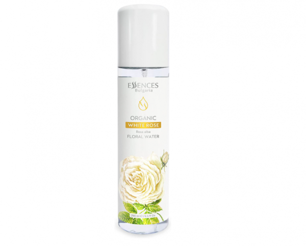 Eau Florale Biologique de Rose Blanche (Rose Alba) -