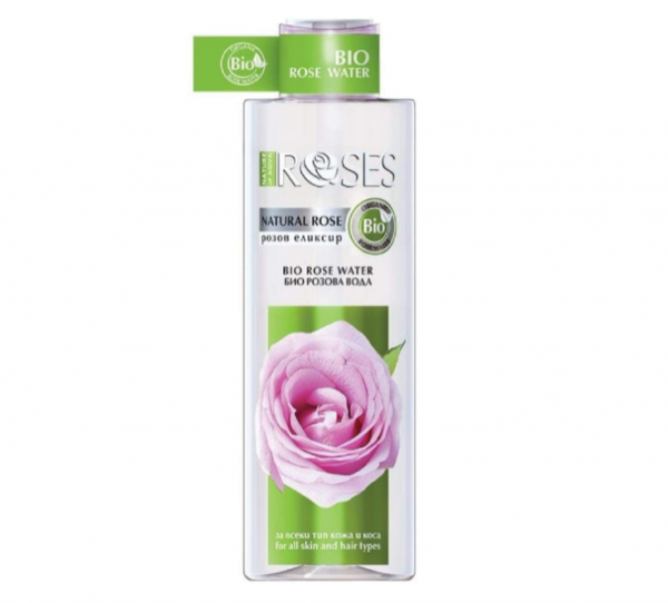 Eau de Rose Bio à effet hydratant et nettoyant 200ml